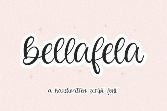 Bellafela: A Handwritten Font That Transforms Design