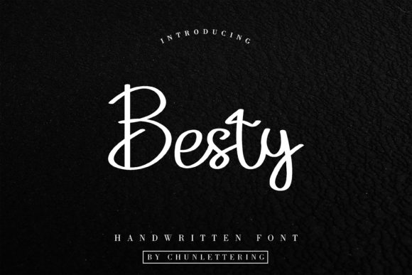 Besty: The Elegant Handwritten Script Font for Creative Design