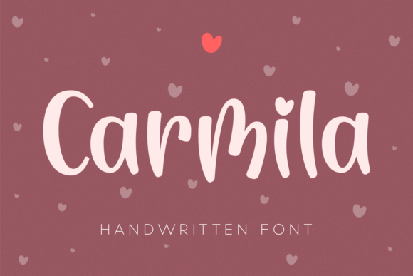 Carmila: A Handwritten Font That Elevates Design Workflows