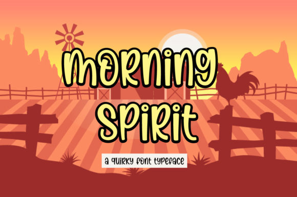 Discover the Charm of Morning Spirit Font