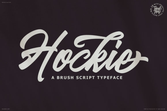 Hockie Script: A Vintage Handwritten Font for Retro Design