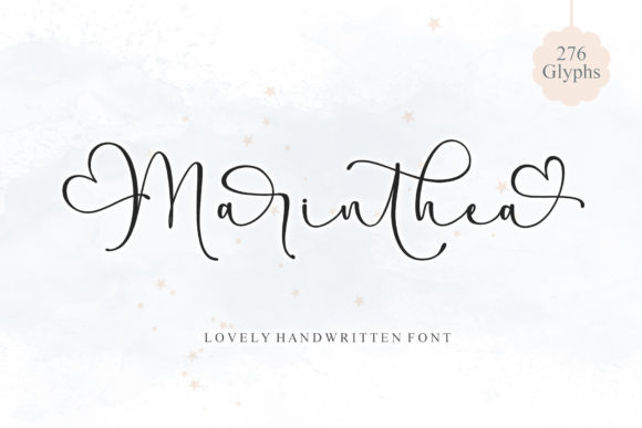 Marinthea: A Stylish Script Font for Elegant Design
