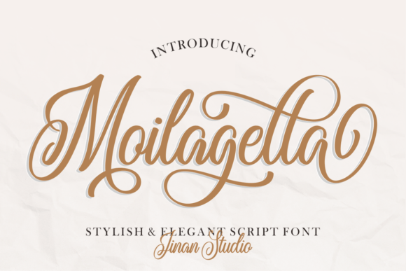 Moilagella: A Stylish Handwritten Script Font for Elegant Design
