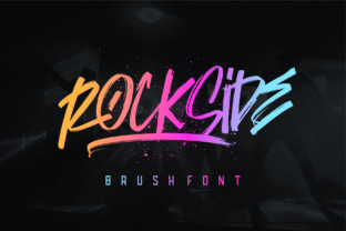 Rockside: A Bold and Powerful Handwritten Font for Creative Expression