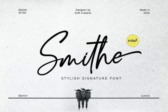 Smithe Signature: The Font That Redefines Elegance in Design