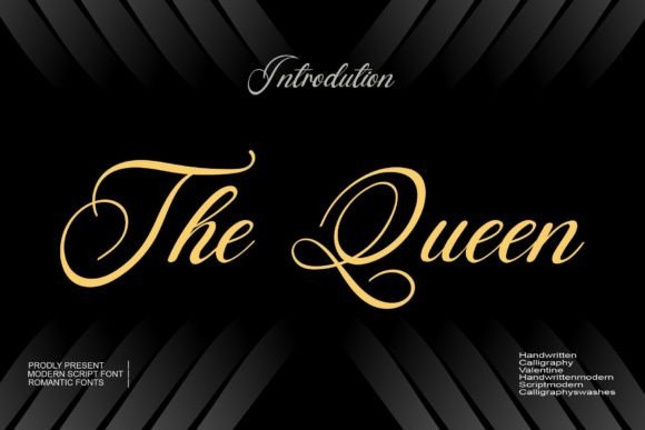 The Queen Font: A Timeless Elegance for Every Project