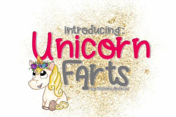 Unicorn Farts: A Fun Handwritten Font for Creative Projects