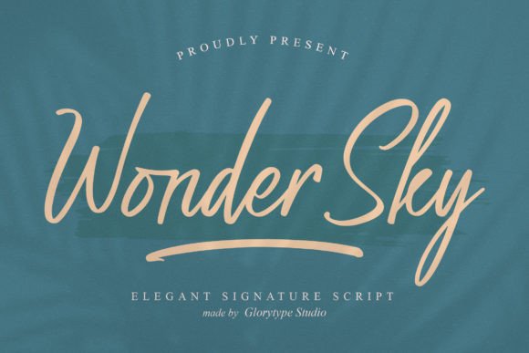 Wonder Sky: A Handwritten Font That Elevates Every Design